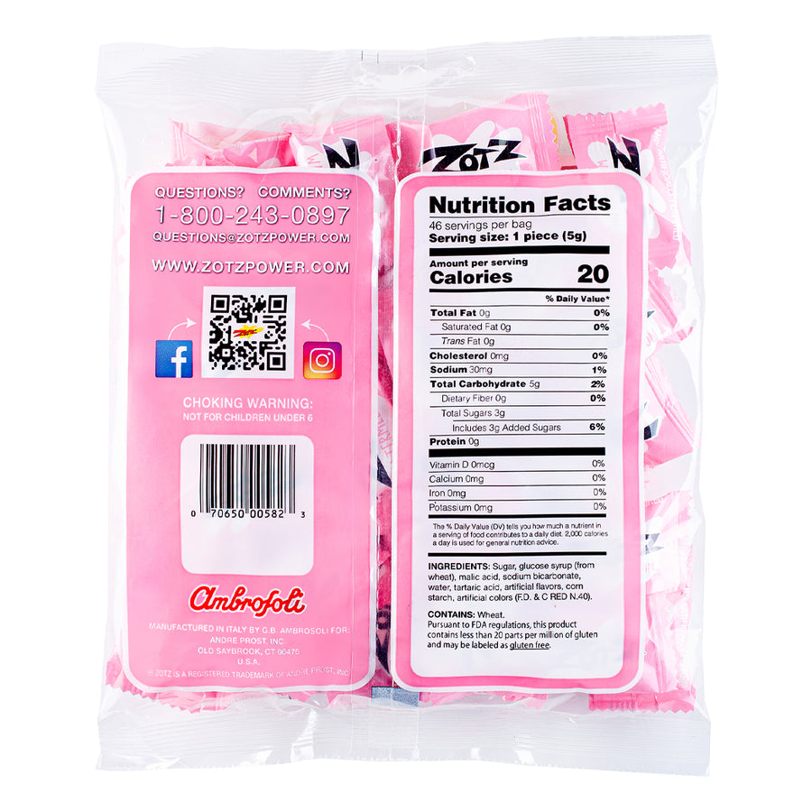 ZOTZ - Watermelon 46 Count Bag / Single Bag