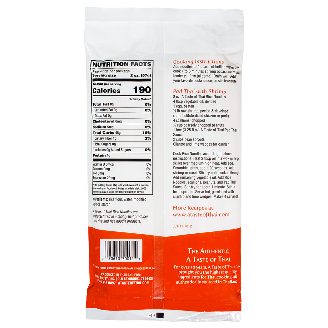 A Taste Of Thai - 8 oz. Rice Noodle