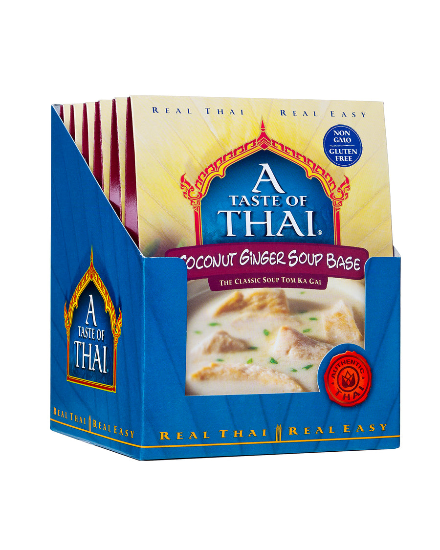 A Taste Of Thai - Coconut Ginger Soup Base / 6 Pack