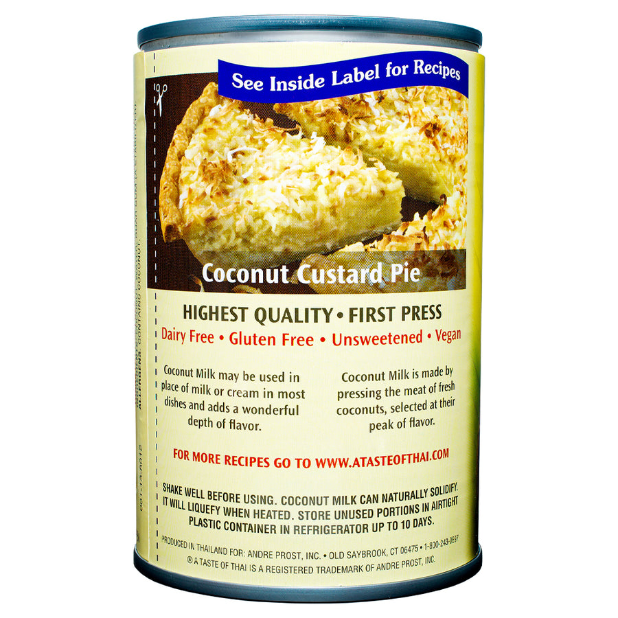 A Taste Of Thai - Coconut Milk / Single Can
