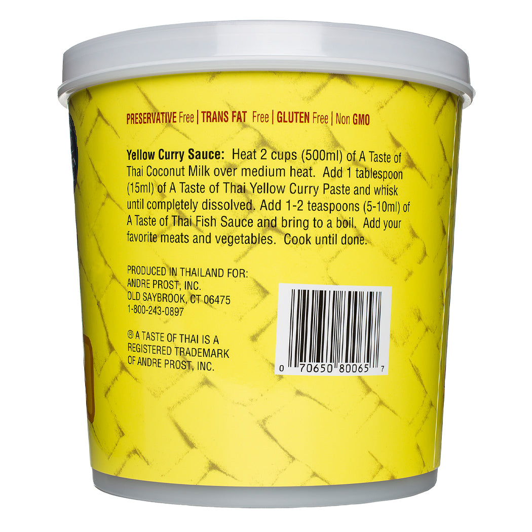 A Taste Of Thai - Yellow Curry Paste