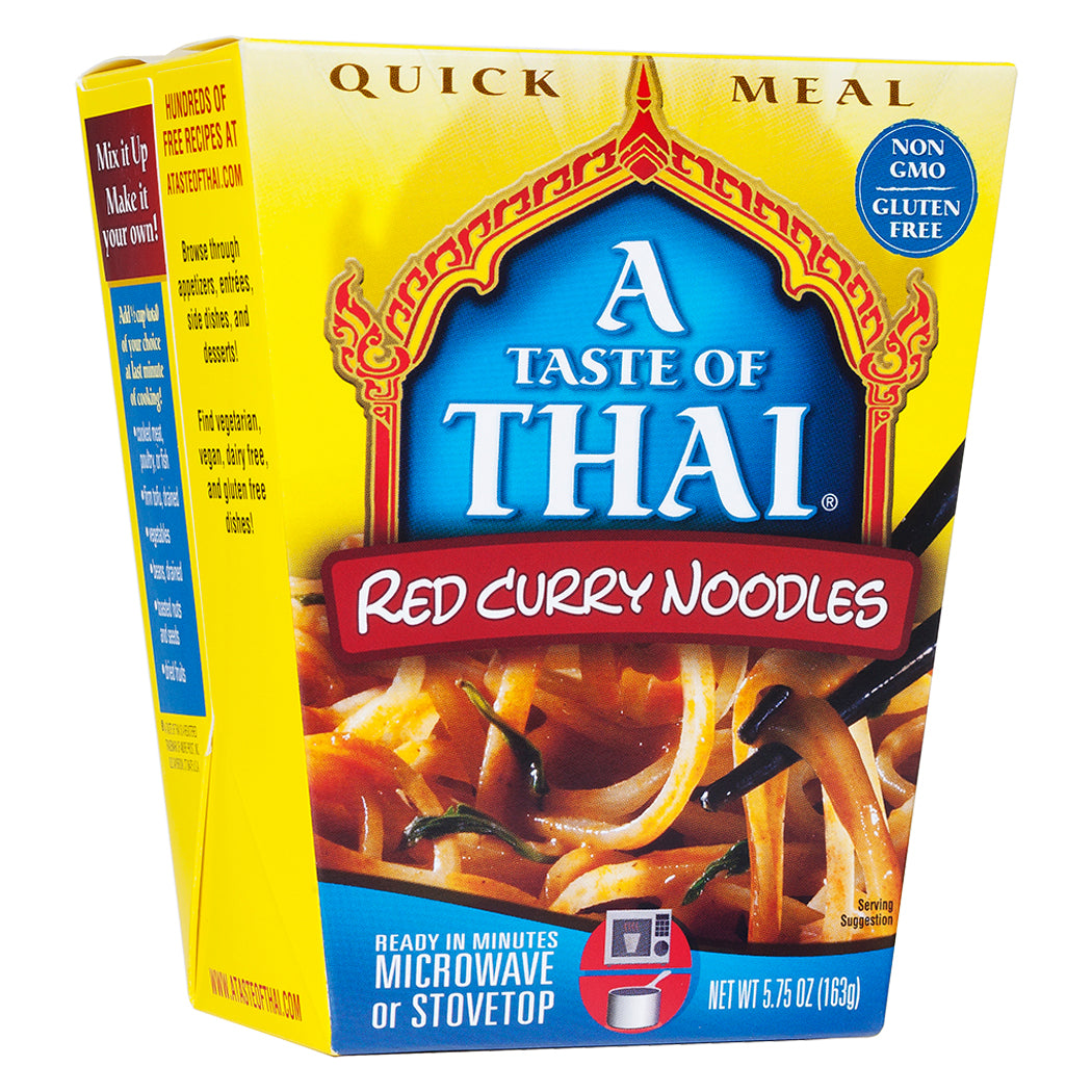 A Taste Of Thai - Red Curry Noodles Quick Meal / 6 Pack
