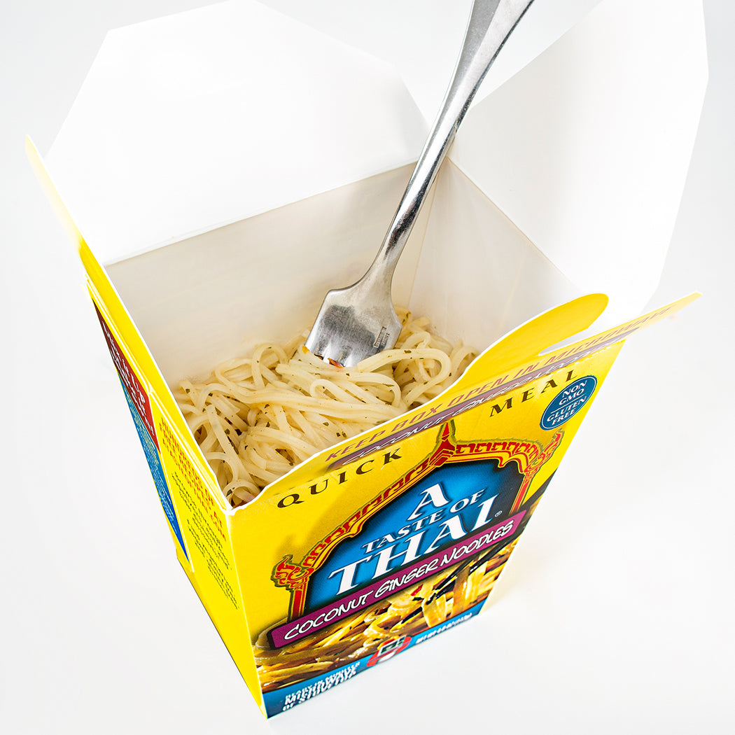 A Taste Of Thai - Coconut Ginger Noodles Quick Meal / 6 Pack