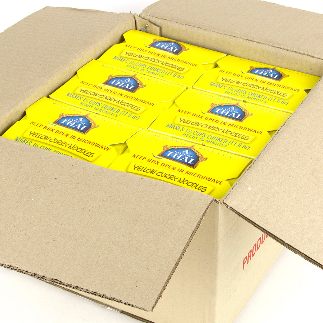 A Taste Of Thai - Yellow Curry Noodles Quick Meal / 6 Pack