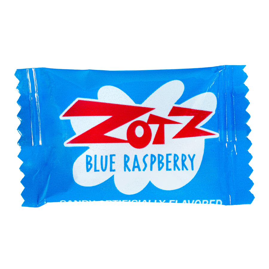 ZOTZ - Blue Raspberry 46 count bag / Single Bag