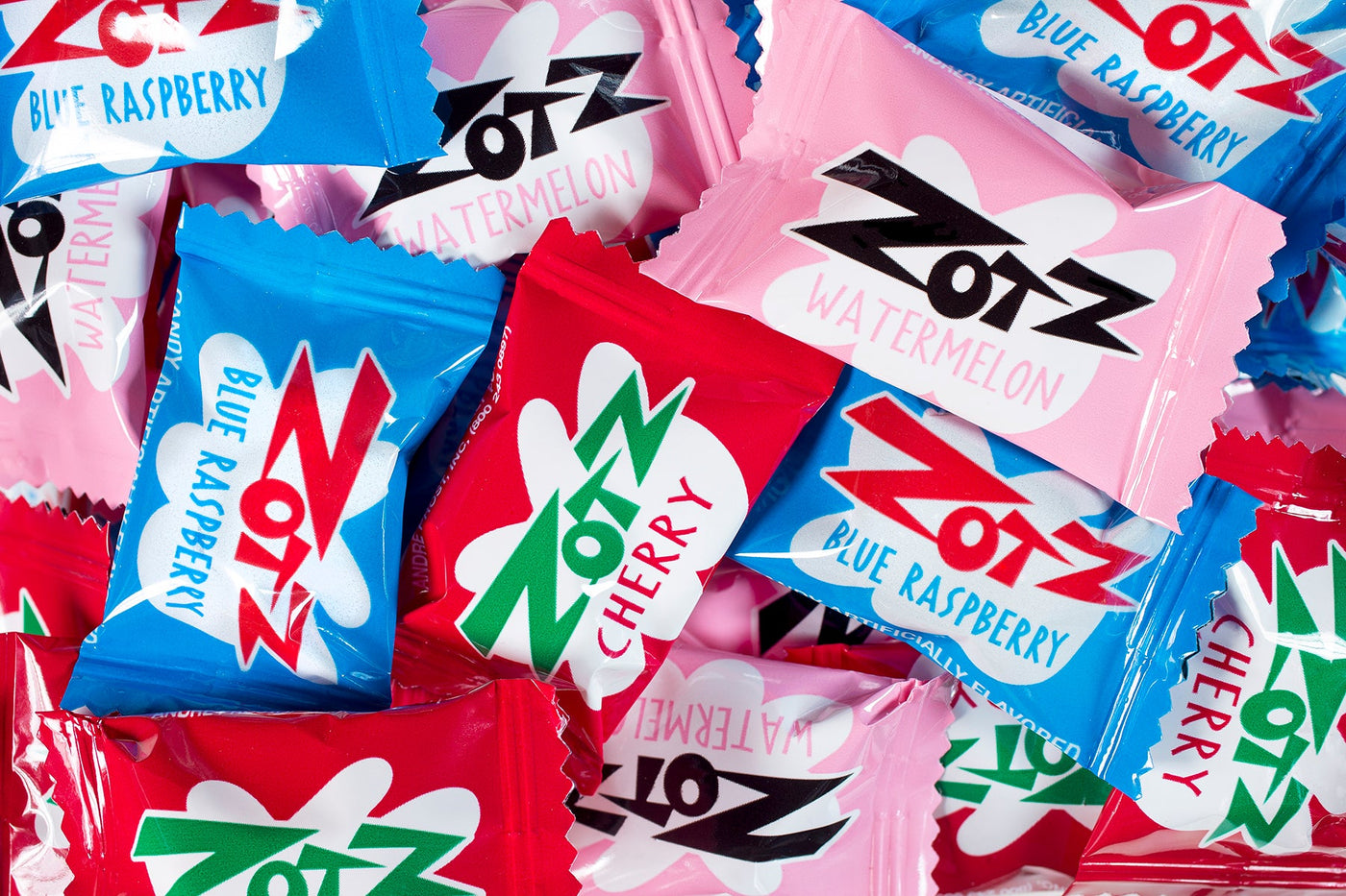 ZOTZ - 46 Count Bag, 3 Assorted Flavors / 12 Pack