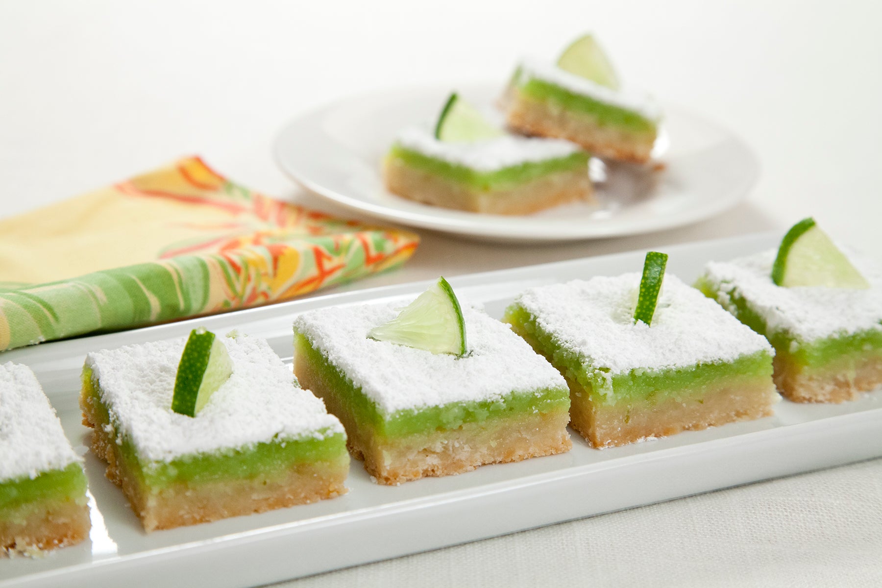 Almond Lime Bars