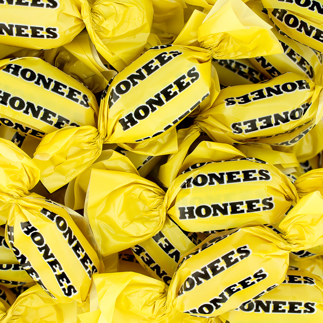 HONEES Honey Filled Drops with Lemon, Menthol, Eucalyptus, 20-count bag