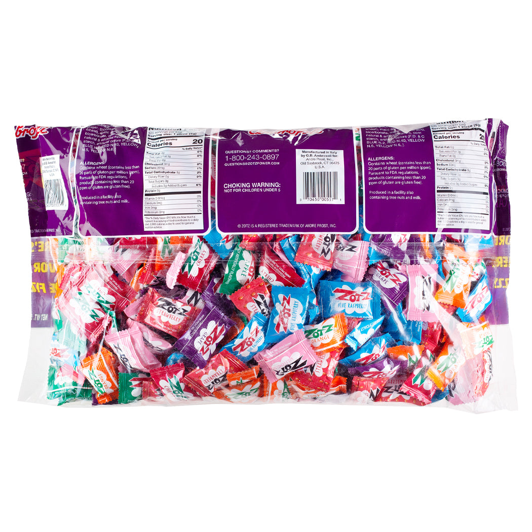 ZOTZ - 5 lb. Bag, Assorted Flavors