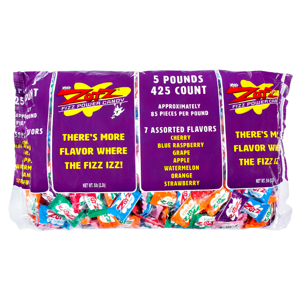 ZOTZ - 5 lb. Bag, Assorted Flavors