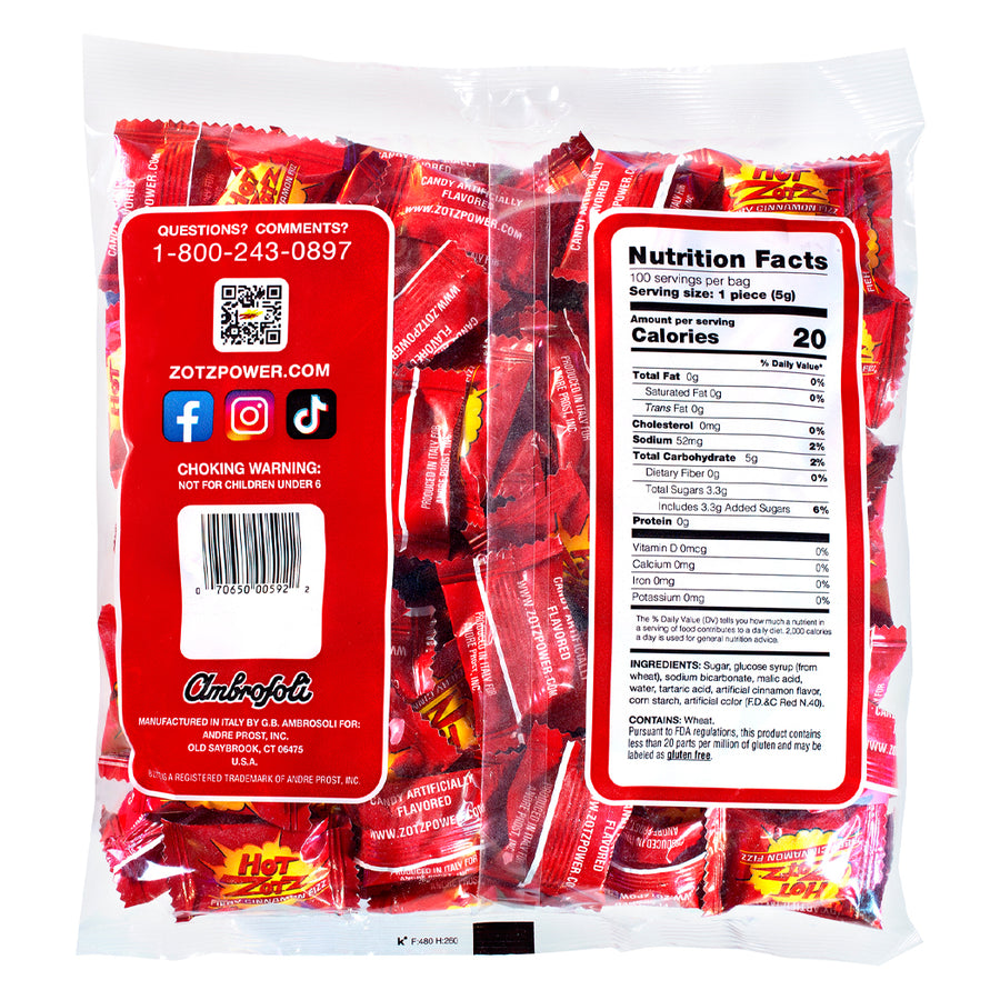 Hot Zotz - 100 Count Bag