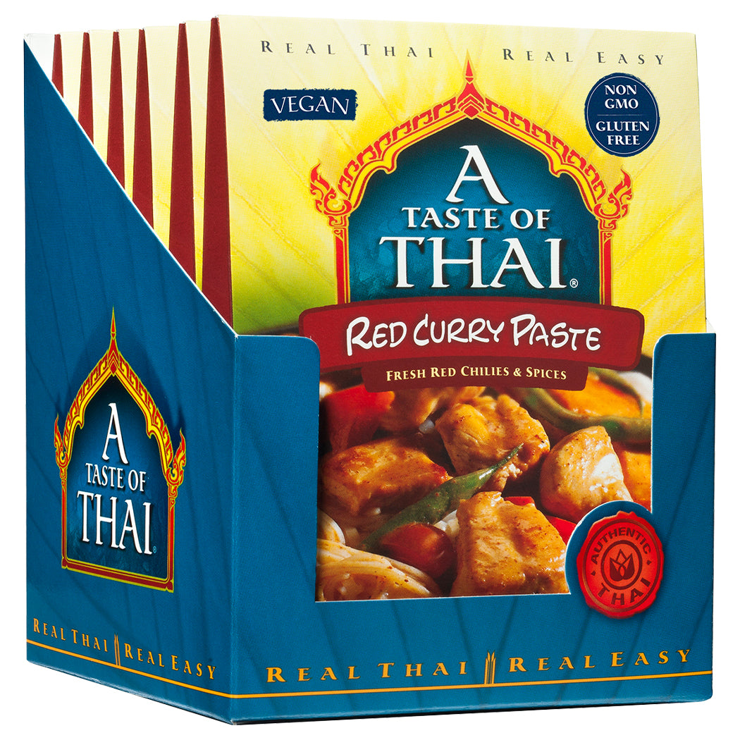 A Taste Of Thai - Red Curry Paste / 6 Pack