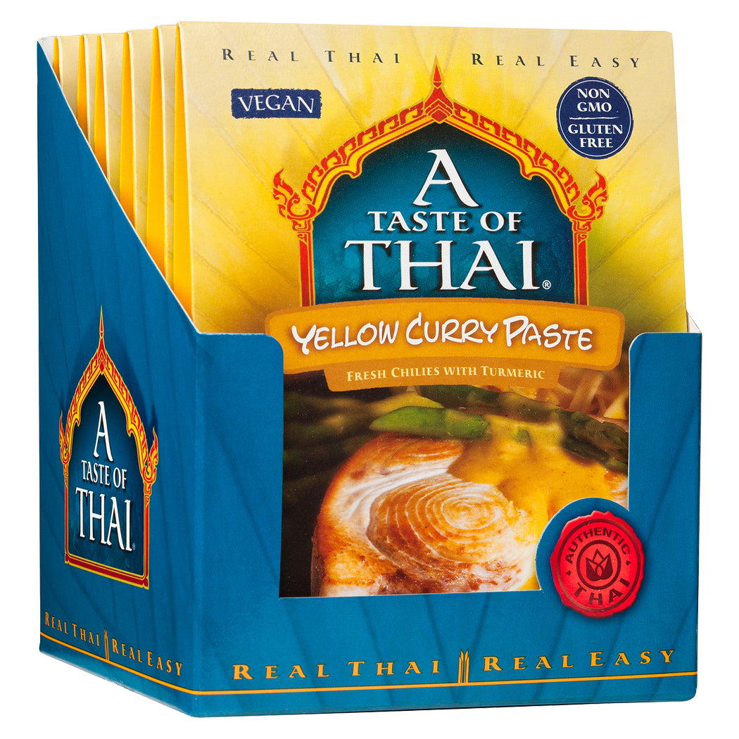 A Taste Of Thai - Yellow Curry Paste / 6 Pack