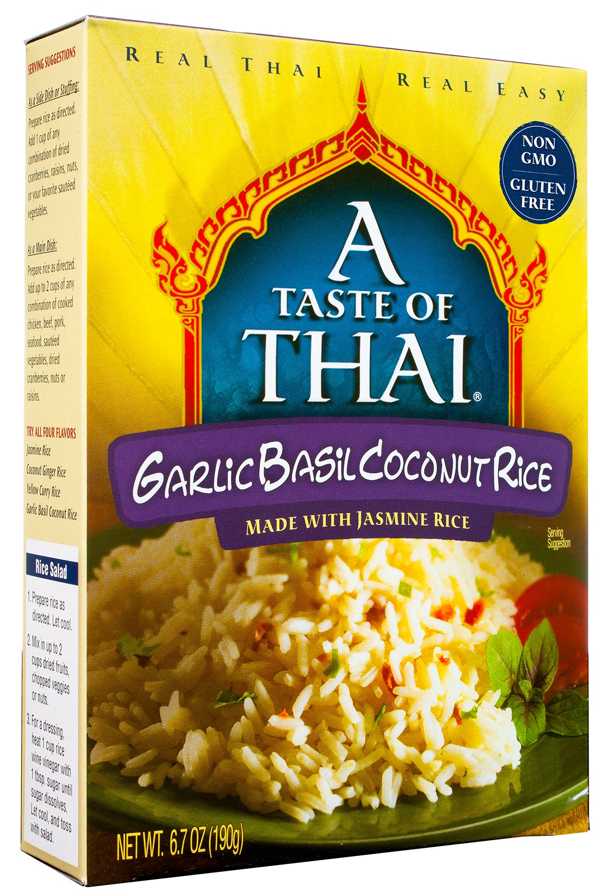 A Taste Of Thai - Garlic Basil Coconut Rice