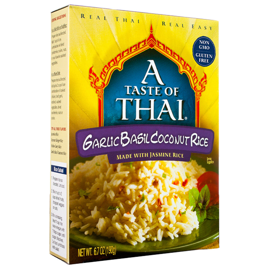 A Taste Of Thai - Garlic Basil Coconut Rice
