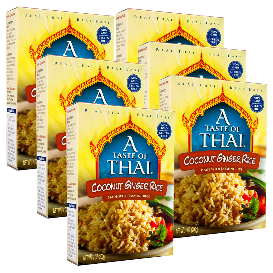 A Taste Of Thai - Coconut Ginger Rice / 6 Pack
