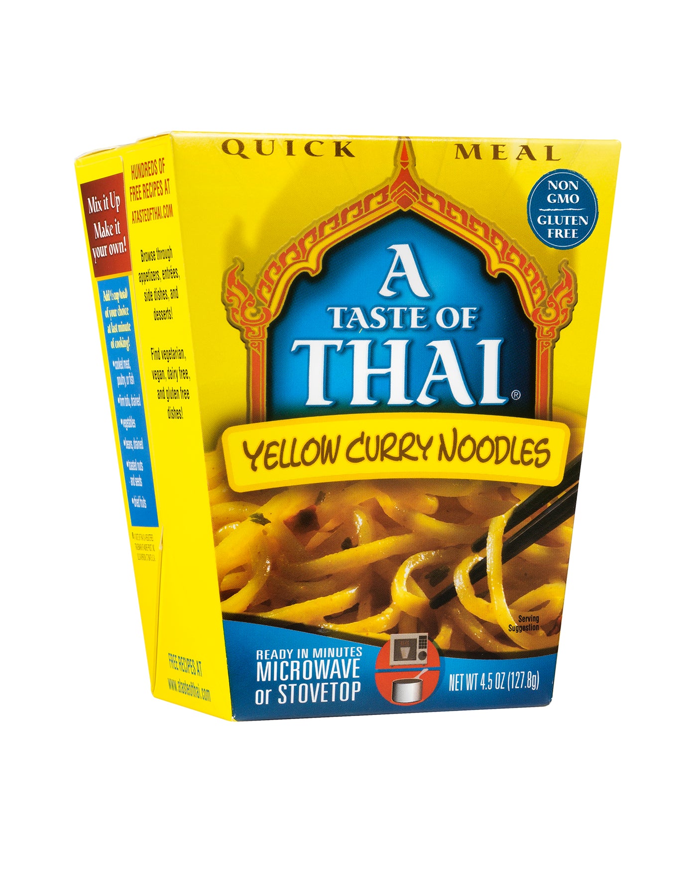 A Taste Of Thai - Yellow Curry Noodles Quick Meal / 6 Pack