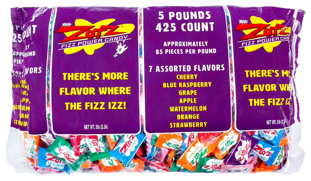 ZOTZ - 5 lb. Bag, Assorted Flavors
