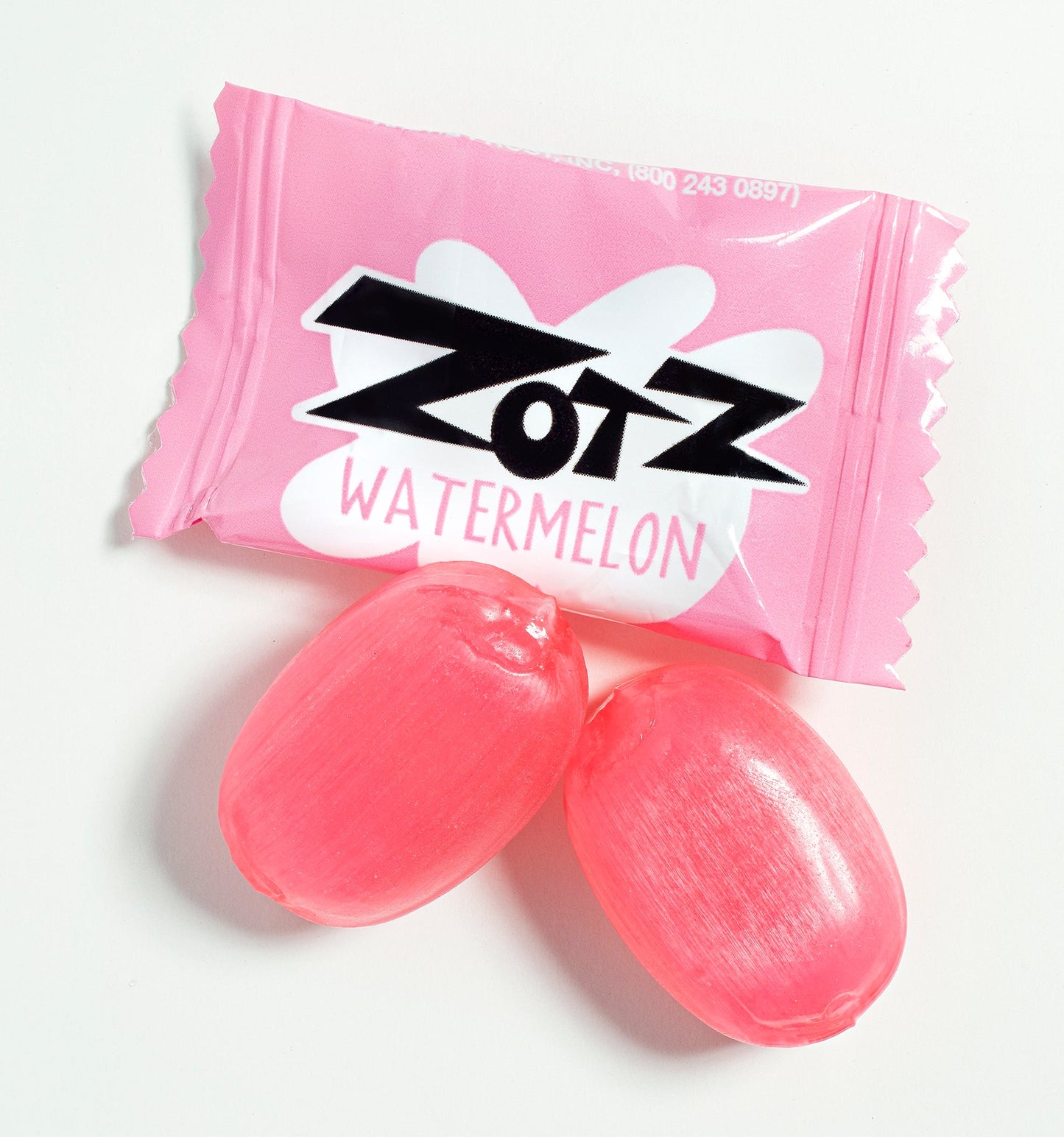 ZOTZ Watermelon,  CASE of 12/46 count bags
